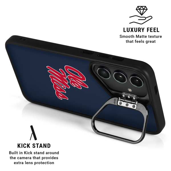 University of Mississippi Rebels Ole Miss Galaxy S26 Plus Kickstand Case