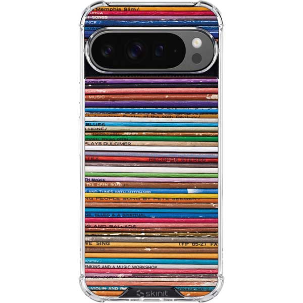 Records Music Google Pixel 10 Pro XL Clear Case