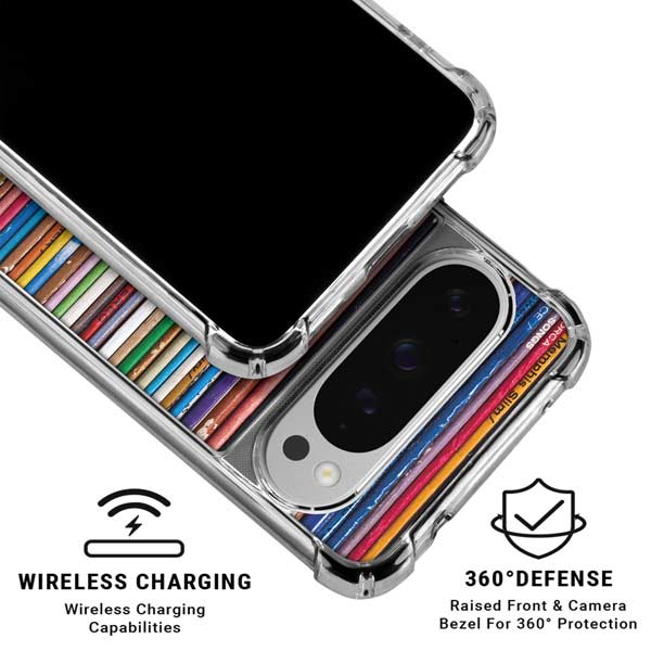 Records Music Google Pixel 10 Pro XL Clear Case
