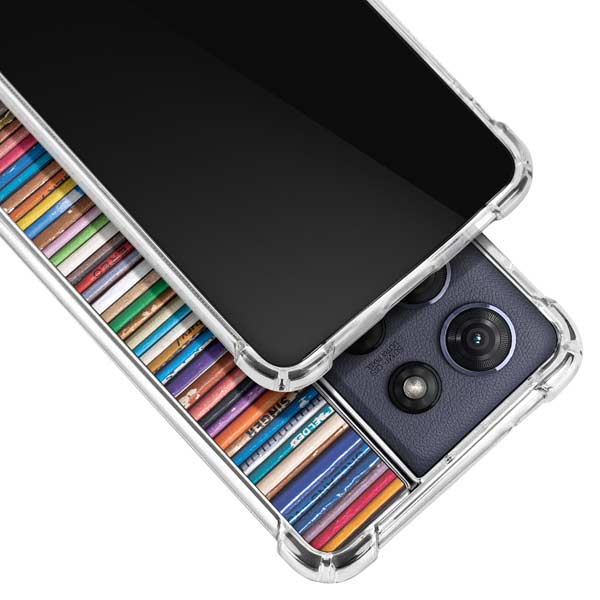 Records Music Moto G Power 5G (2025) Clear Case
