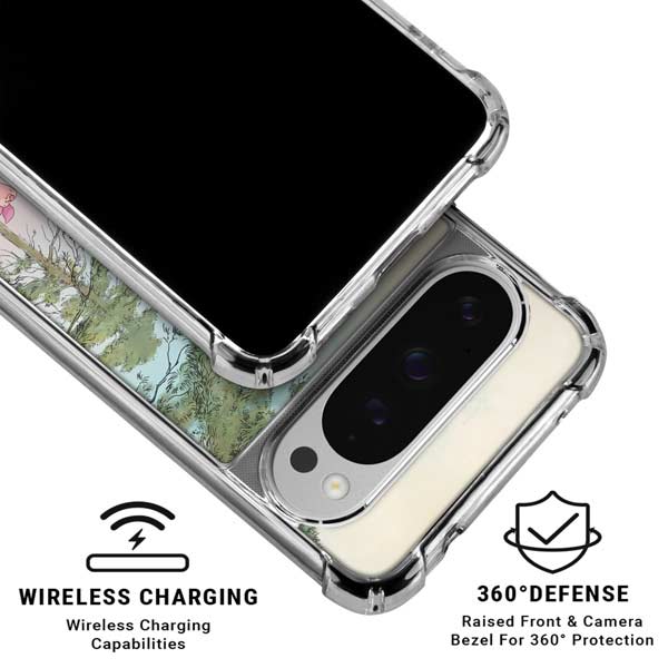Disney Winnie the Pooh Red Ballon Google Pixel 10 Pro XL Clear Case