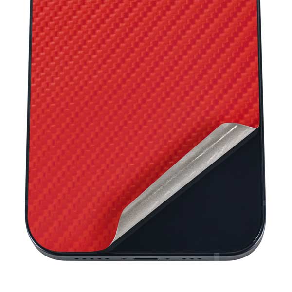 Red Carbon Fiber Specialty Texture Material iPhone 17 Air Skin