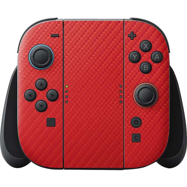Red Carbon Fiber Specialty Texture Material Nintendo Switch 2 (2025 ...
