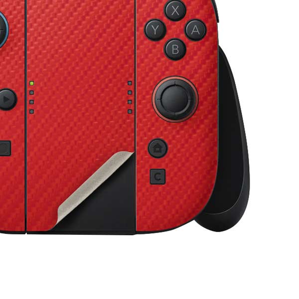 Red Carbon Fiber Specialty Texture Material Nintendo Switch 2 (2025 ...