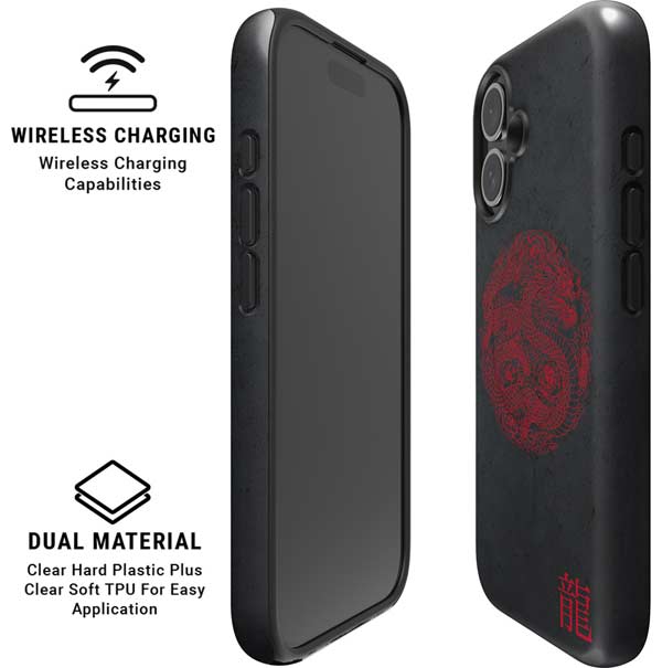 Red Dragon iPhone 16 Plus Magsafe Impact Case