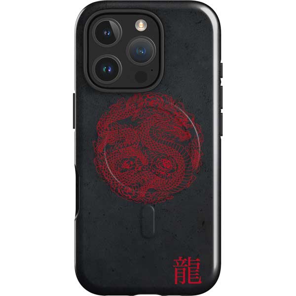 Red Dragon iPhone 16 Pro Max Magsafe Impact Case