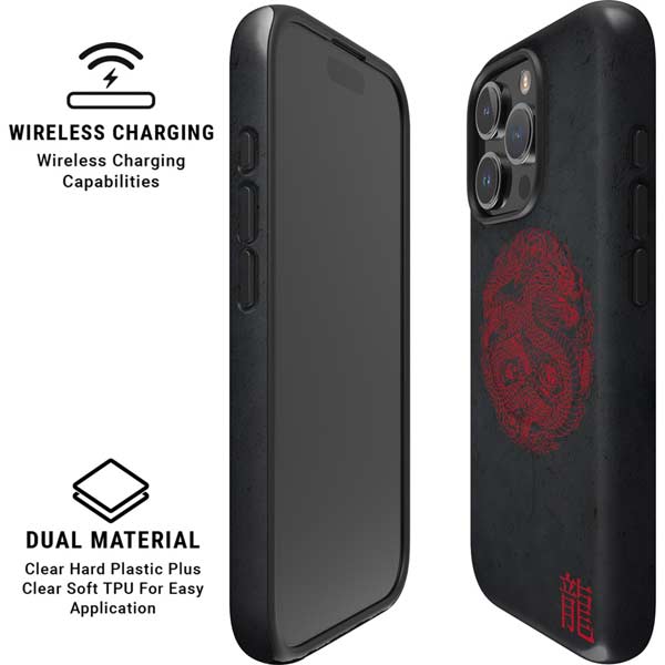 Red Dragon iPhone 16 Pro Max Magsafe Impact Case
