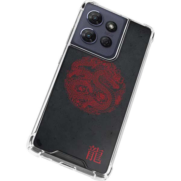 Red Dragon Moto G Play 5G (2025) Clear Case