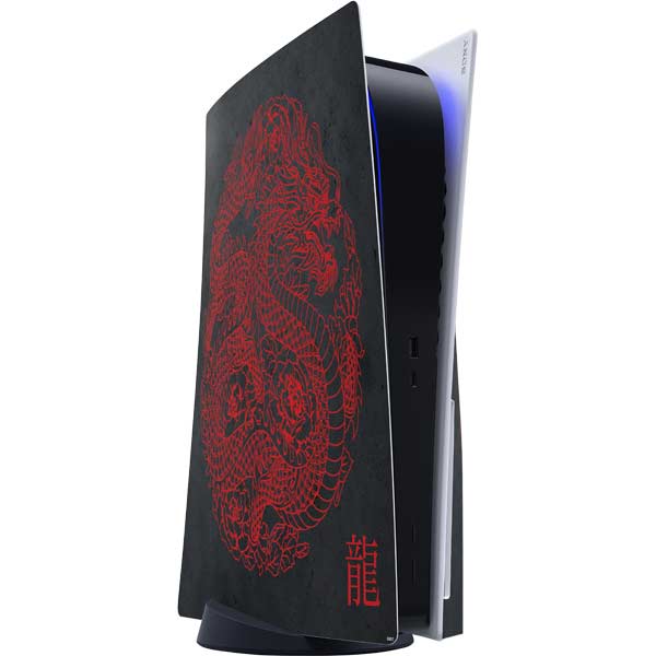 Red Dragon PlayStation PS5 Skins