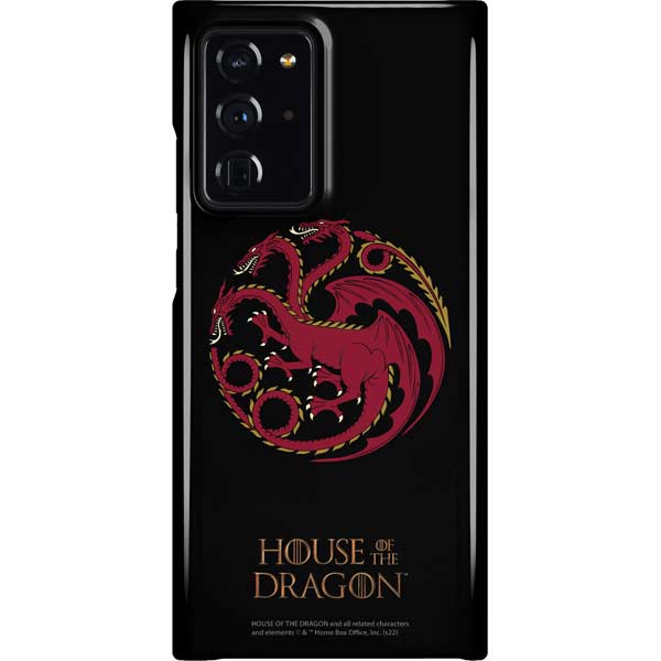 HBO House of the Dragon Red Tararyen Sigil Galaxy Cases
