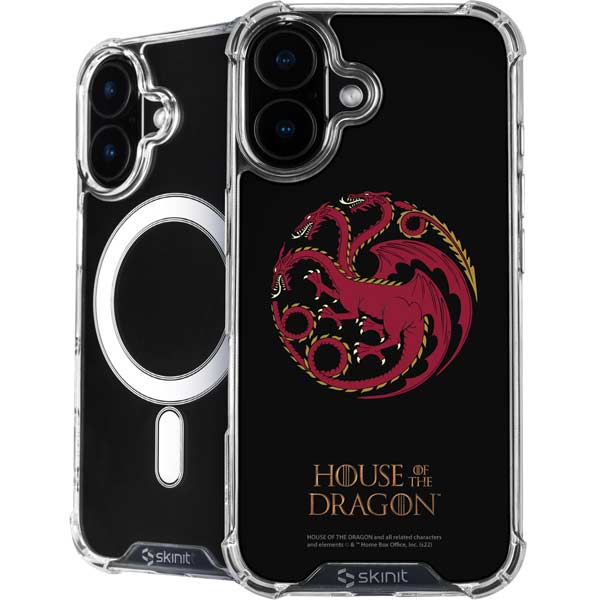 HBO House of the Dragon Red Tararyen Sigil iPhone 16 MagSafe Case