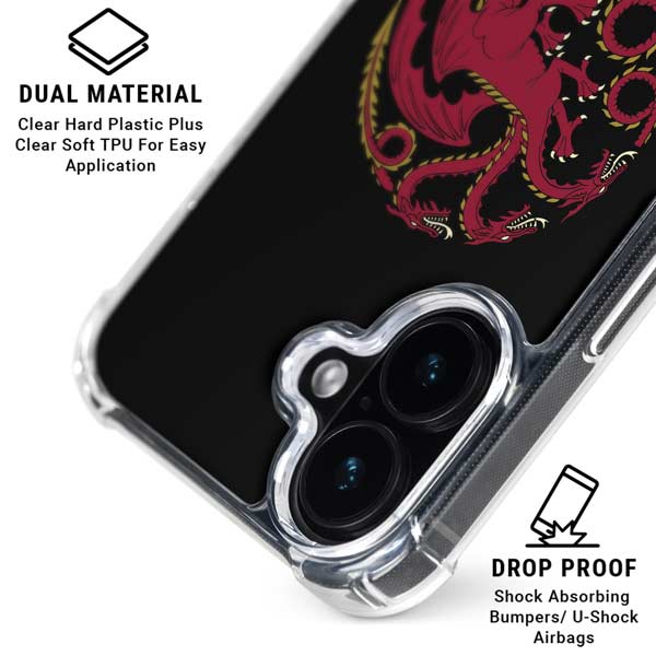 HBO House of the Dragon Red Tararyen Sigil iPhone 16 MagSafe Case