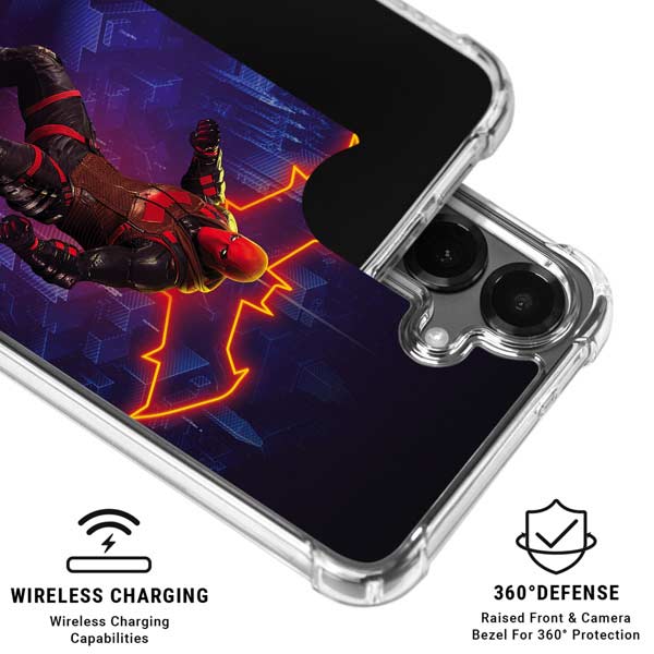 DC Comics Gotham Knights Red Hood Galaxy S26 Clear Case