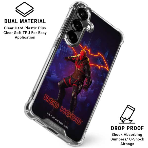 DC Comics Gotham Knights Red Hood Galaxy S26 Clear Case