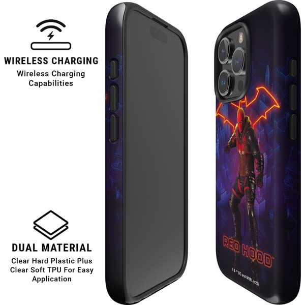 DC Comics Gotham Knights Red Hood iPhone 16 Pro Max Magsafe Impact Case