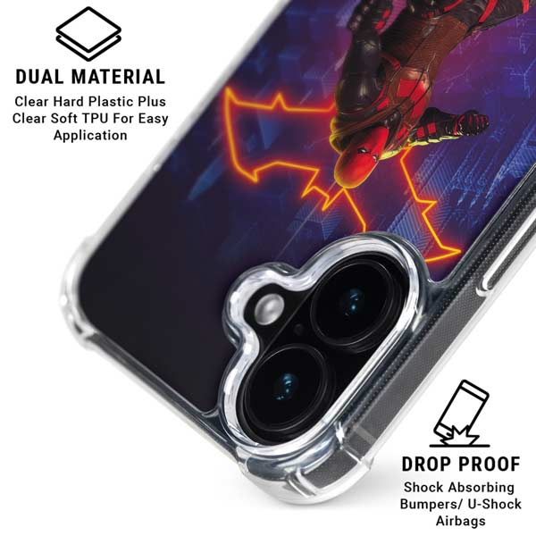 DC Comics Gotham Knights Red Hood iPhone 17 Clear Case