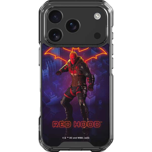 DC Comics Gotham Knights Red Hood iPhone 17 Pro Clear Case