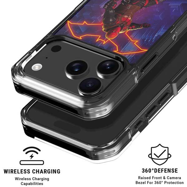 DC Comics Gotham Knights Red Hood iPhone 17 Pro Clear Case