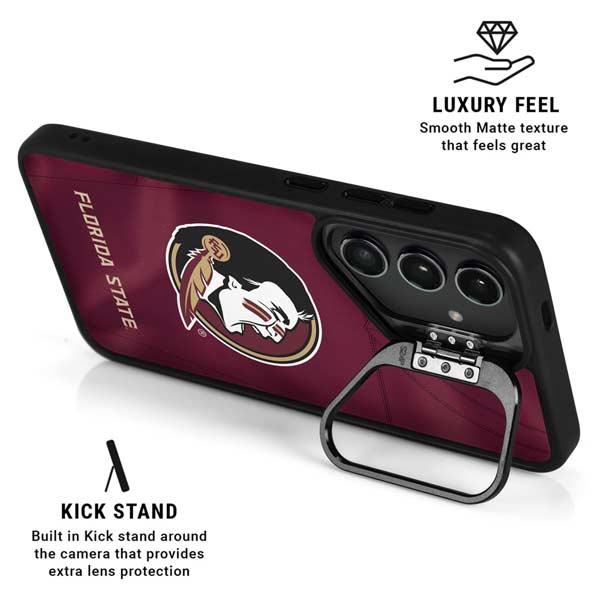 Florida State University Red Jersey Galaxy S26 Kickstand Case