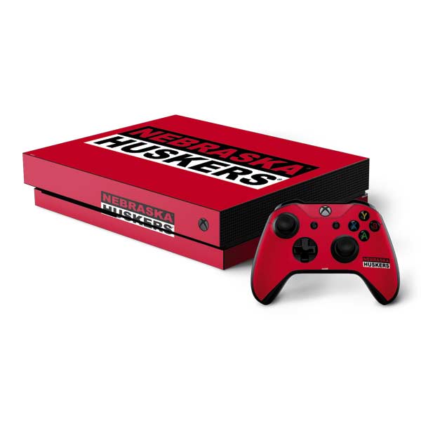 University of Nebraska Red Huskers Xbox One Skins