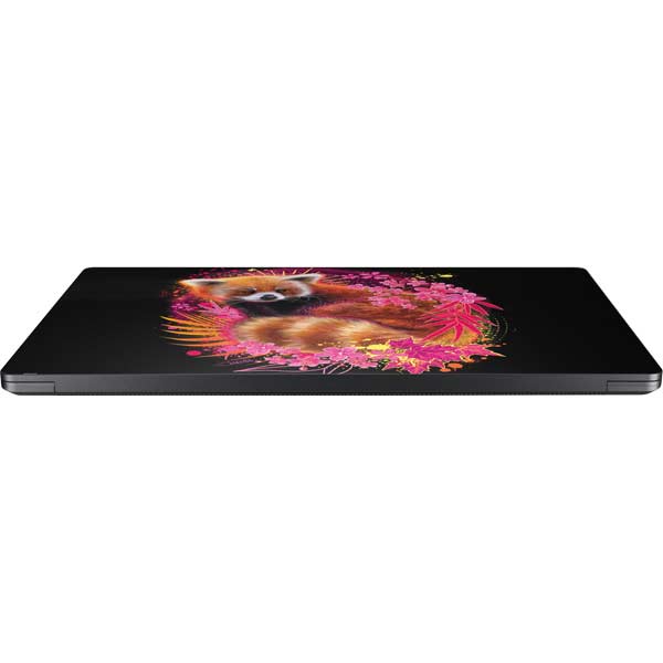 Red Panda with Flowers by Sheena Pike Surface Laptop 7 13.8in Skin