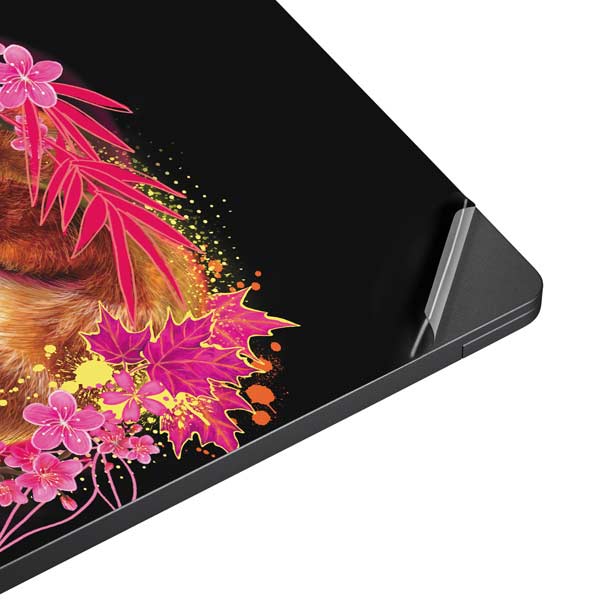 Red Panda with Flowers by Sheena Pike Surface Laptop 7 13.8in Skin