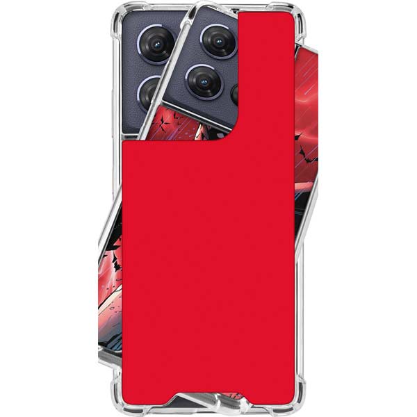 Red Moto G 5G (2025) Clear Case