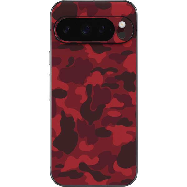 Red Street Camo Google Pixel 10 Pro XL Skin