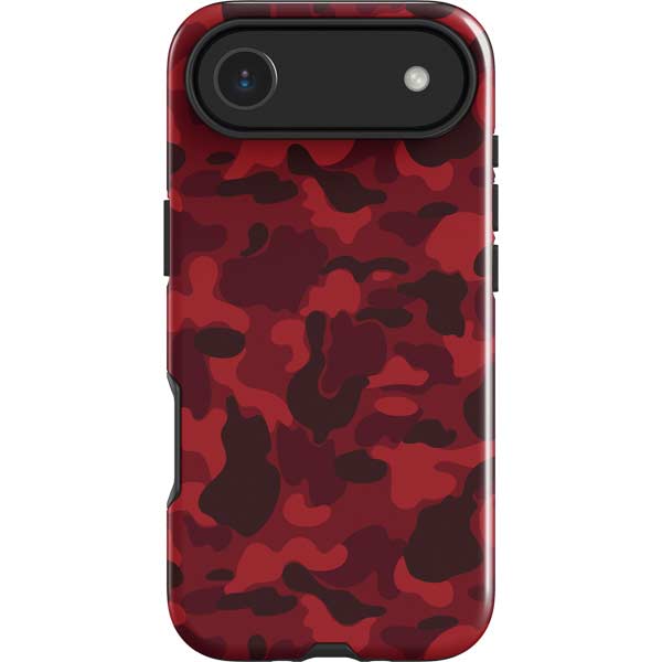 Red Street Camo iPhone 17 Air Impact Case