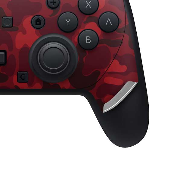 Red Street Camo Nintendo Switch 2 (2025) Pro Controller Skin