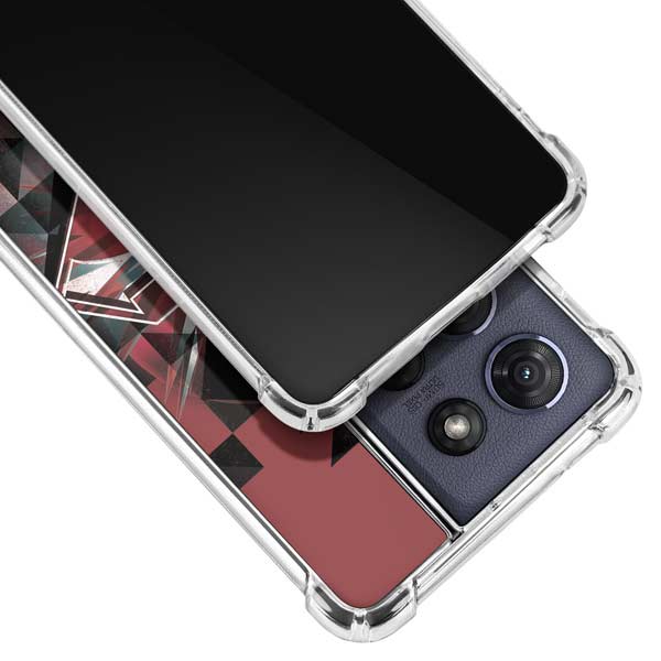 DC Comics Superman Red Pattern Moto G Power 5G (2025) Clear Case