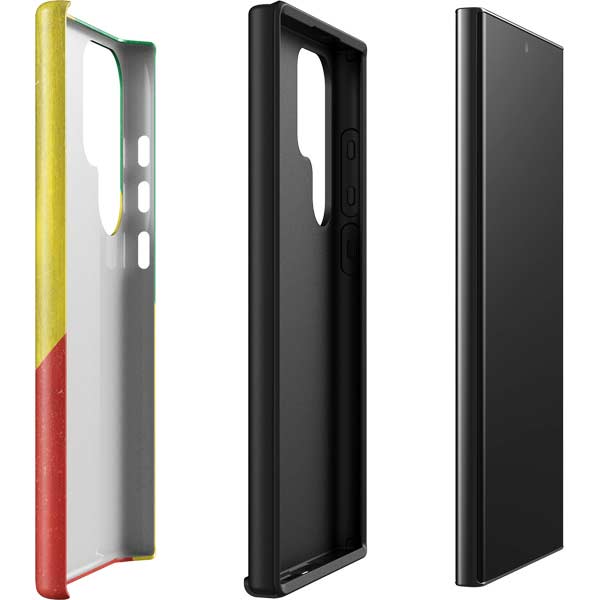 Republic of the Congo Flag Distressed Galaxy S23 Ultra Pro Case