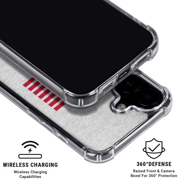 Republican American Flag iPhone 17 Clear Case