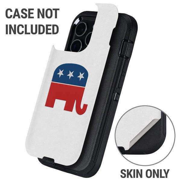 Republican Elephant Otterbox Defender iPhone Skin