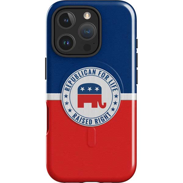 Republican For Life iPhone 16 Pro Max Magsafe Impact Case