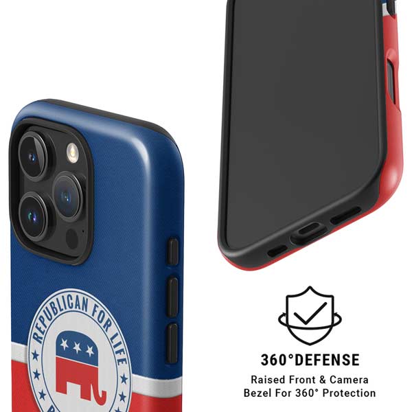 Republican For Life iPhone 16 Pro Max Magsafe Impact Case