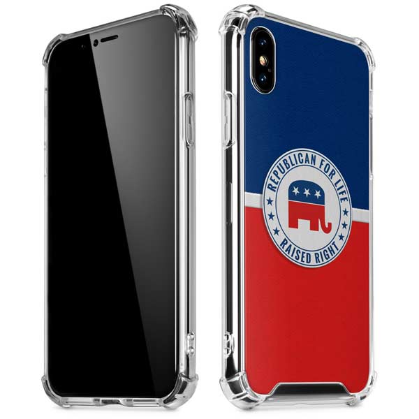 Republican For Life iPhone X/XS Clear Case