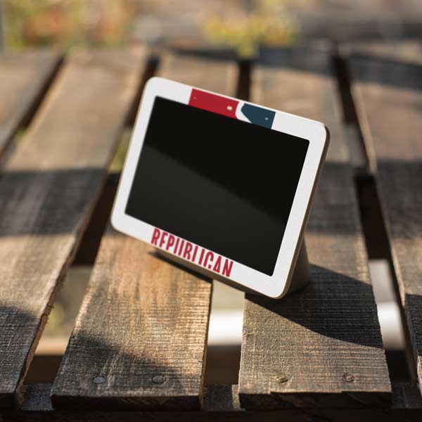 Republican Google Home Hub Skin