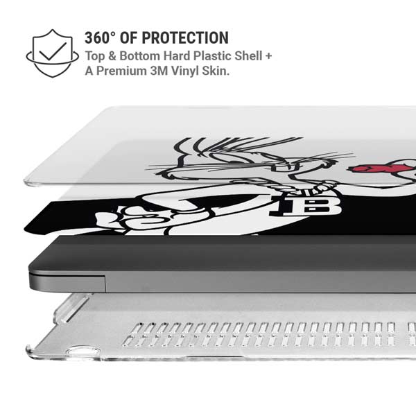 Looney Tunes Retro Bugs Bunny MacBook Pro 14in (2021-24) Case plus Skin
