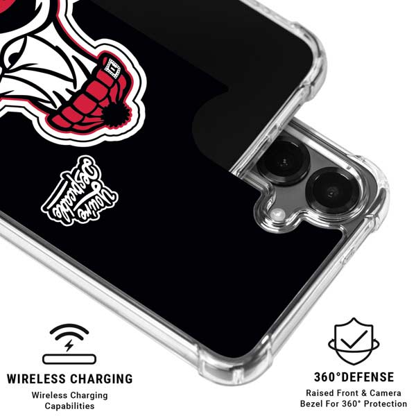 Looney Tunes Retro Daffy Duck Galaxy S26 Clear Case