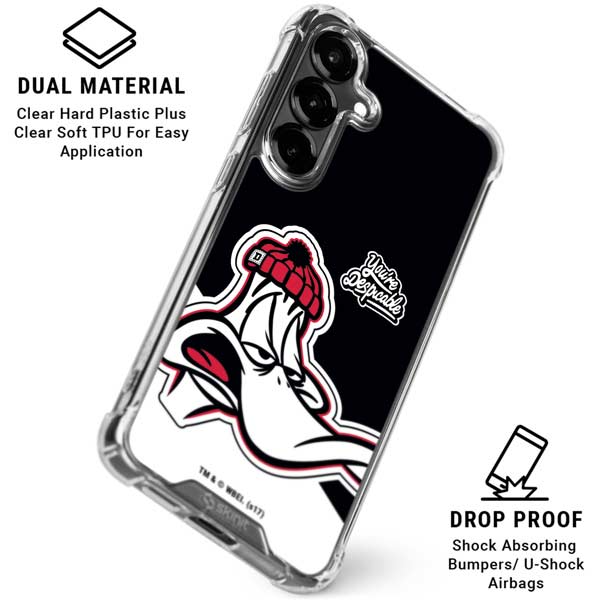 Looney Tunes Retro Daffy Duck Galaxy S26 Clear Case