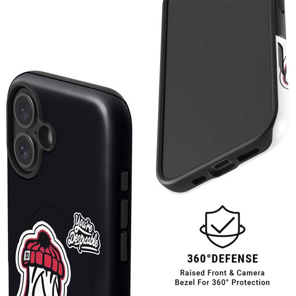 Looney Tunes Retro Daffy Duck iPhone 16 Plus Magsafe Impact Case