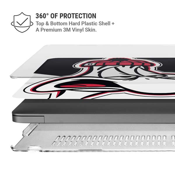 Looney Tunes Retro Daffy Duck MacBook Pro 14in (2021-24) Case plus Skin