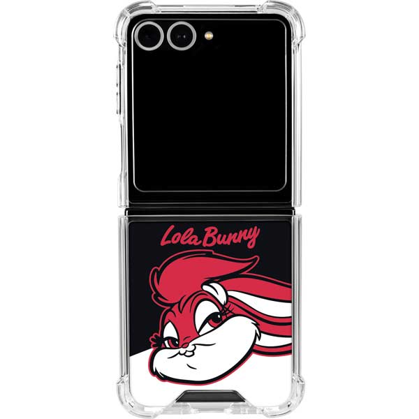 Looney Tunes Retro Lola Bunny Galaxy Z Flip7 Clear Case