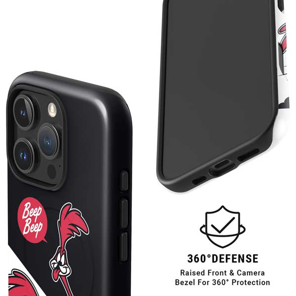 Looney Tunes Retro Road Runner iPhone 16 Pro Max Magsafe Impact Case