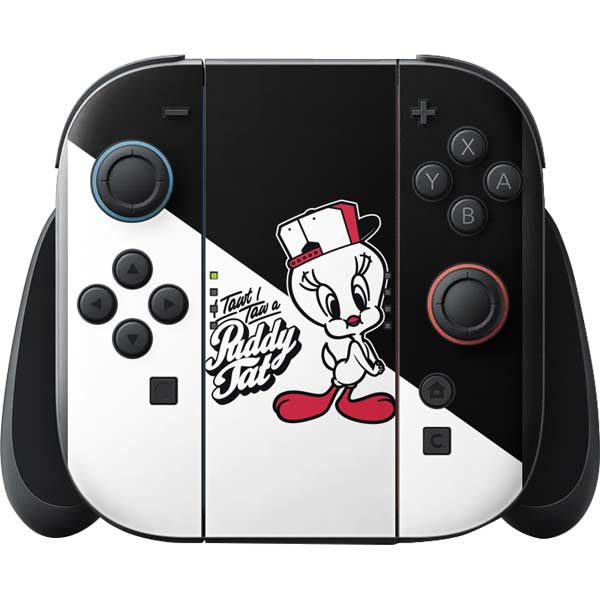 Looney Tunes Retro Tweety Bird Nintendo Switch 2 (2025) with Joy-Con Skin