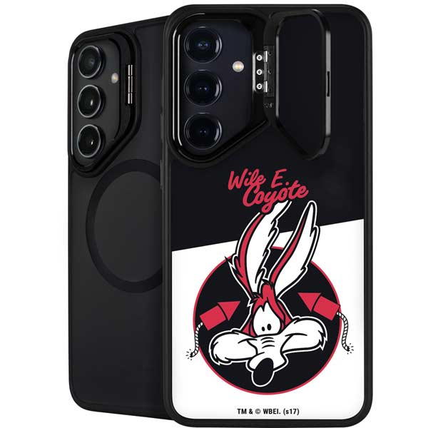 Looney Tunes Retro Wile E Coyote Galaxy S26 Plus Kickstand Case