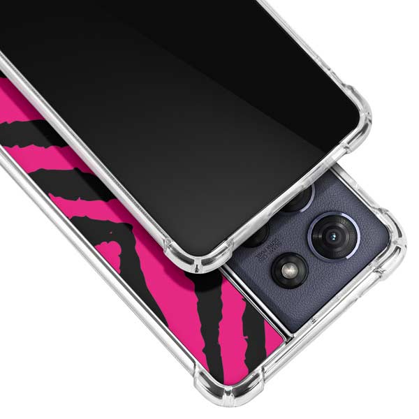 Retro Zebra Moto G Power 5G (2025) Clear Case