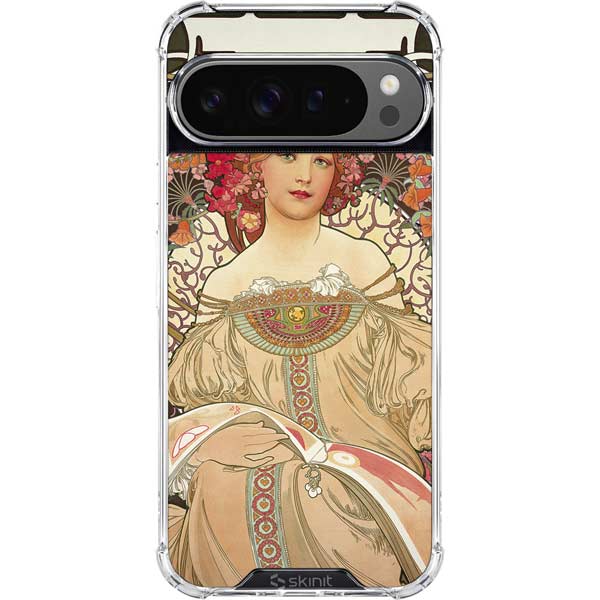 Alphonse Mucha Reverie 1897 Google Pixel 10 Pro XL Clear Case