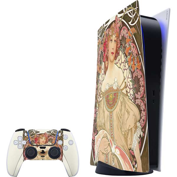 Alphonse Mucha Reverie 1897 PlayStation PS5 Skins